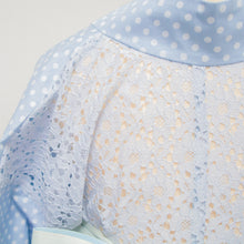 画像をギャラリービューアに読み込む, 二部式浴衣/水玉とレース(水色)&帯セット