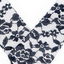 画像をギャラリービューアに読み込む, つけ替え衿 / ラッセルレースB(ブラック)