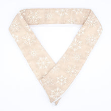 画像をギャラリービューアに読み込む, つけ替え衿 / 結晶模様のオーガンジー(モカ)