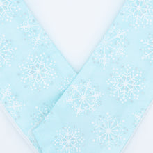 画像をギャラリービューアに読み込む, つけ替え衿 / 結晶模様のオーガンジー(ブルー)