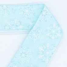 画像をギャラリービューアに読み込む, つけ替え衿 / 結晶模様のオーガンジー(ブルー)