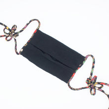 画像をギャラリービューアに読み込む, 楊柳マスク(黒ストラップ)