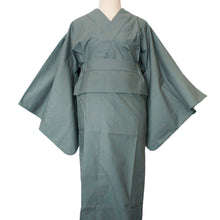 画像をギャラリービューアに読み込む, 二部式浴衣/無地とレース(モスグリーン)