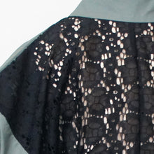 画像をギャラリービューアに読み込む, 二部式浴衣/無地とレース(モスグリーン)