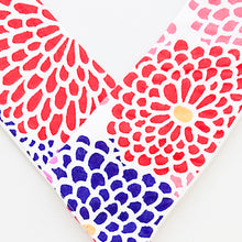 画像をギャラリービューアに読み込む, つけ替え衿 / 花(ビビット)