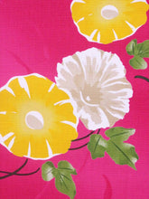 画像をギャラリービューアに読み込む, 二部式浴衣/朝顔(ピンク)&帯セット