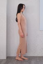 画像をギャラリービューアに読み込む, きものの肌着ワンピース（ベージュ）Kimono slip dress(Beige)
