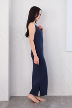 画像をギャラリービューアに読み込む, きものの肌着ワンピース（ネイビー）Kimono slip dress(Navy)
