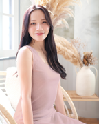 きものの肌着ワンピース（スモーキーピンク）Kimono slip dress(smokypink)