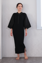 くのいちランジェリーロング丈(ブラック)