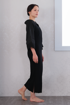 くのいちランジェリーロング丈(ブラック)