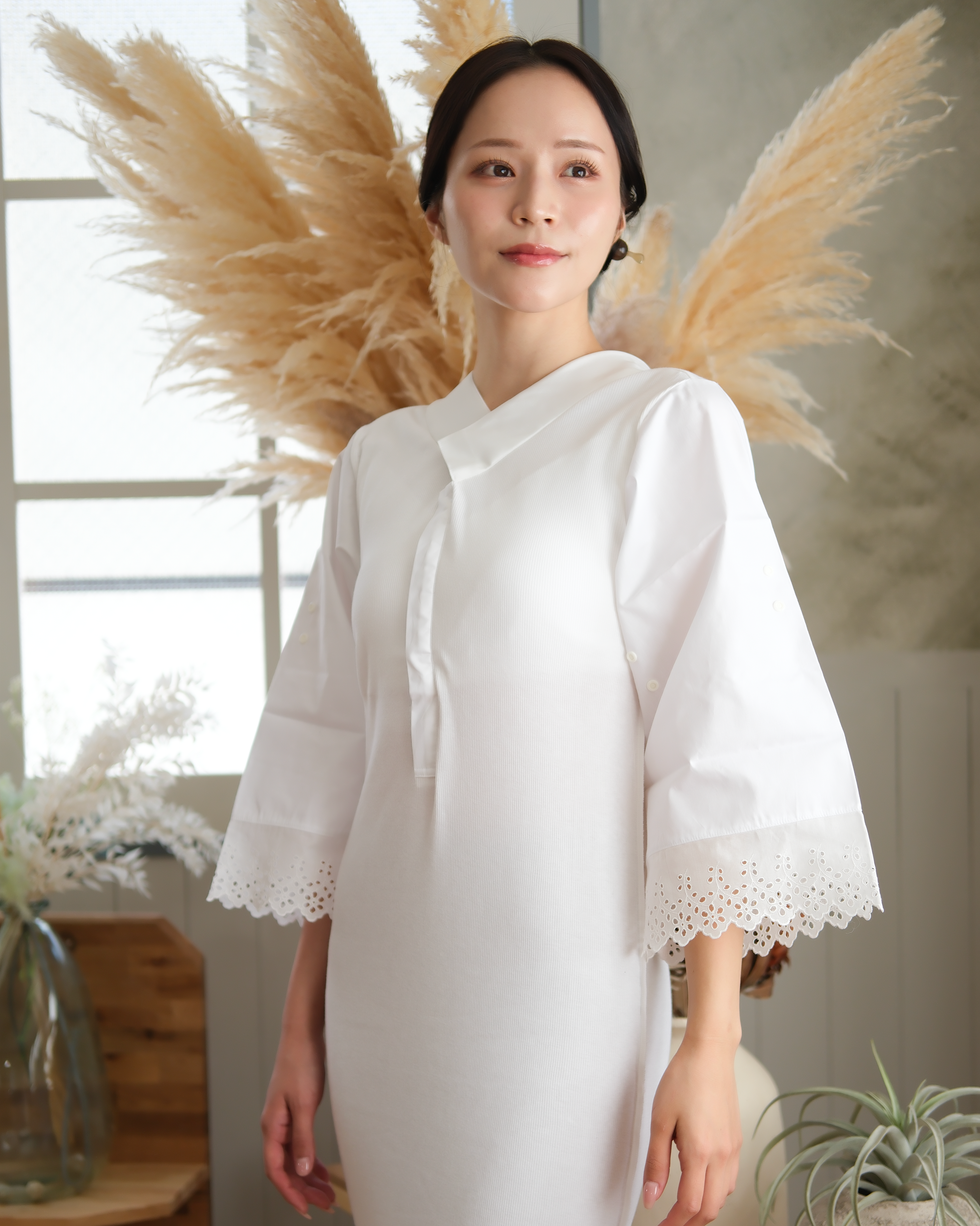 つけ替え袖/ くノ一ランジェリー専用(ホワイト)| gekkabizin(月下美人 つけ替え袖/ くノ一ランジェリー専用(ホワイト)| gekkabizin(月下美人