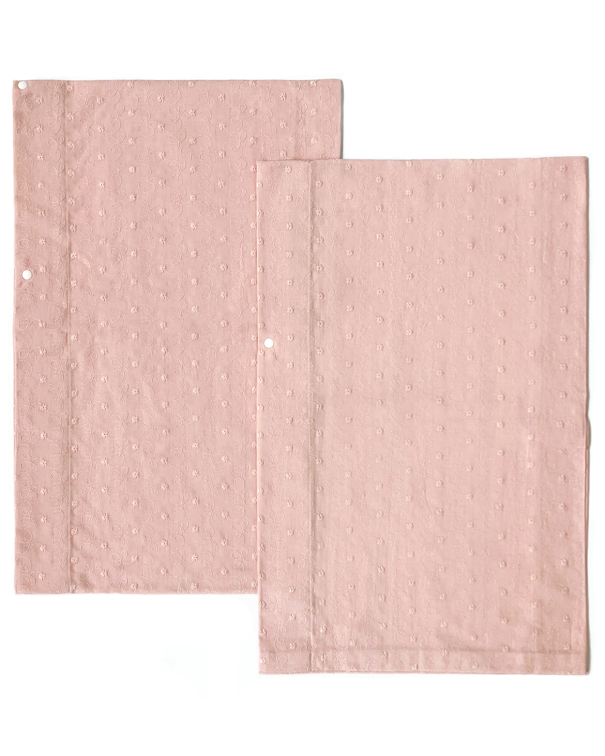 つけ替え袖 / コットンレース（くすみピンク）