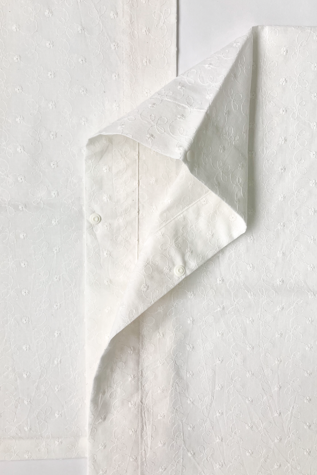 つけ替え袖 / コットンレース（オフ白）