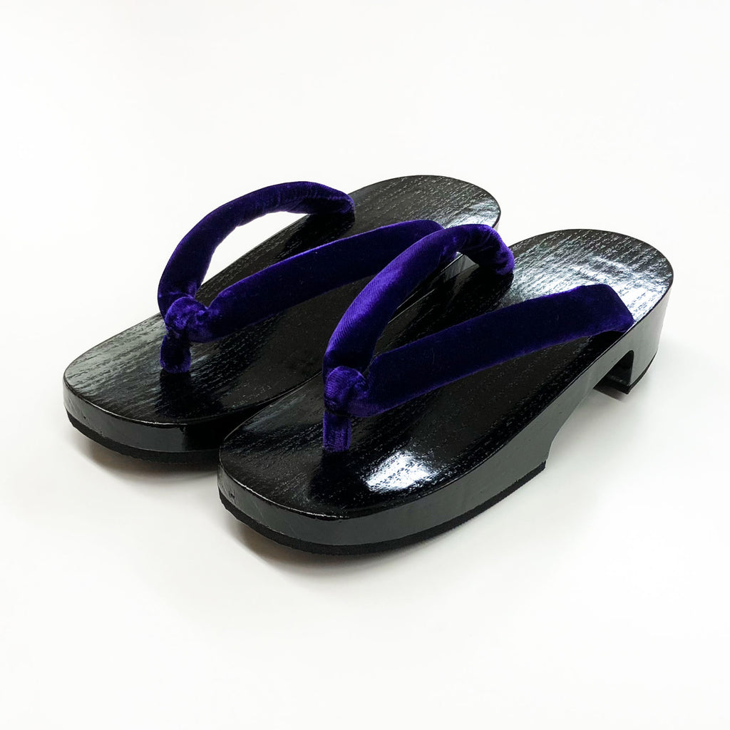 桐の下駄 / ブルー