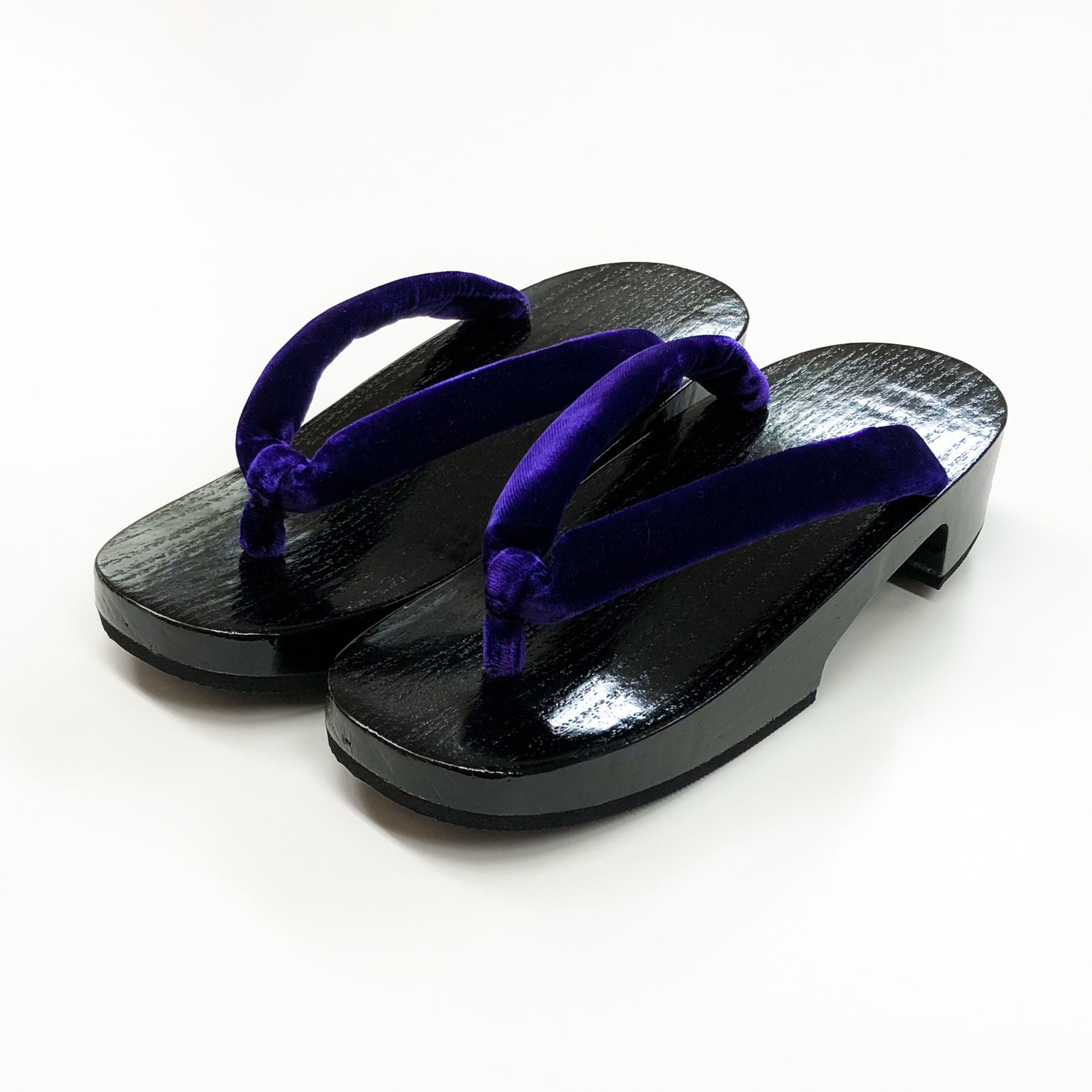 桐の下駄 / ブルー