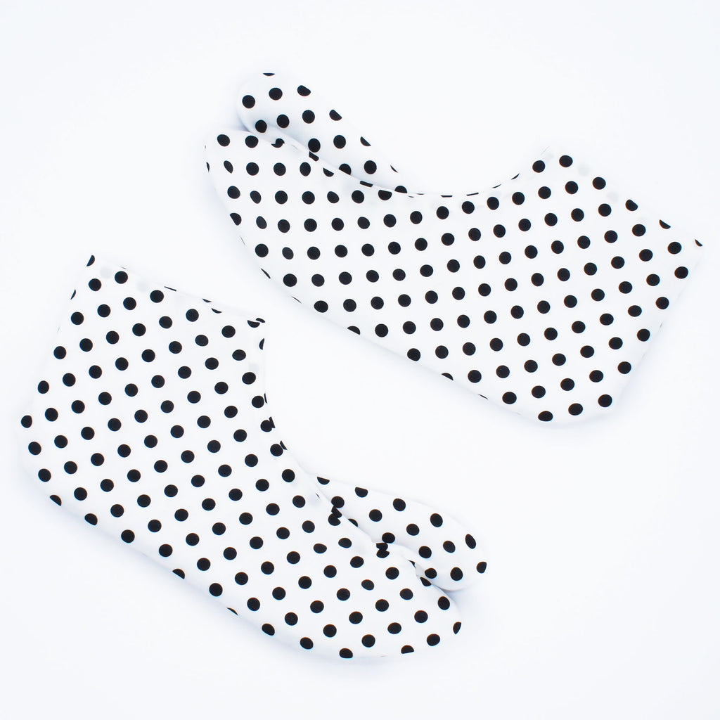 足袋 / ドット（白×黒）