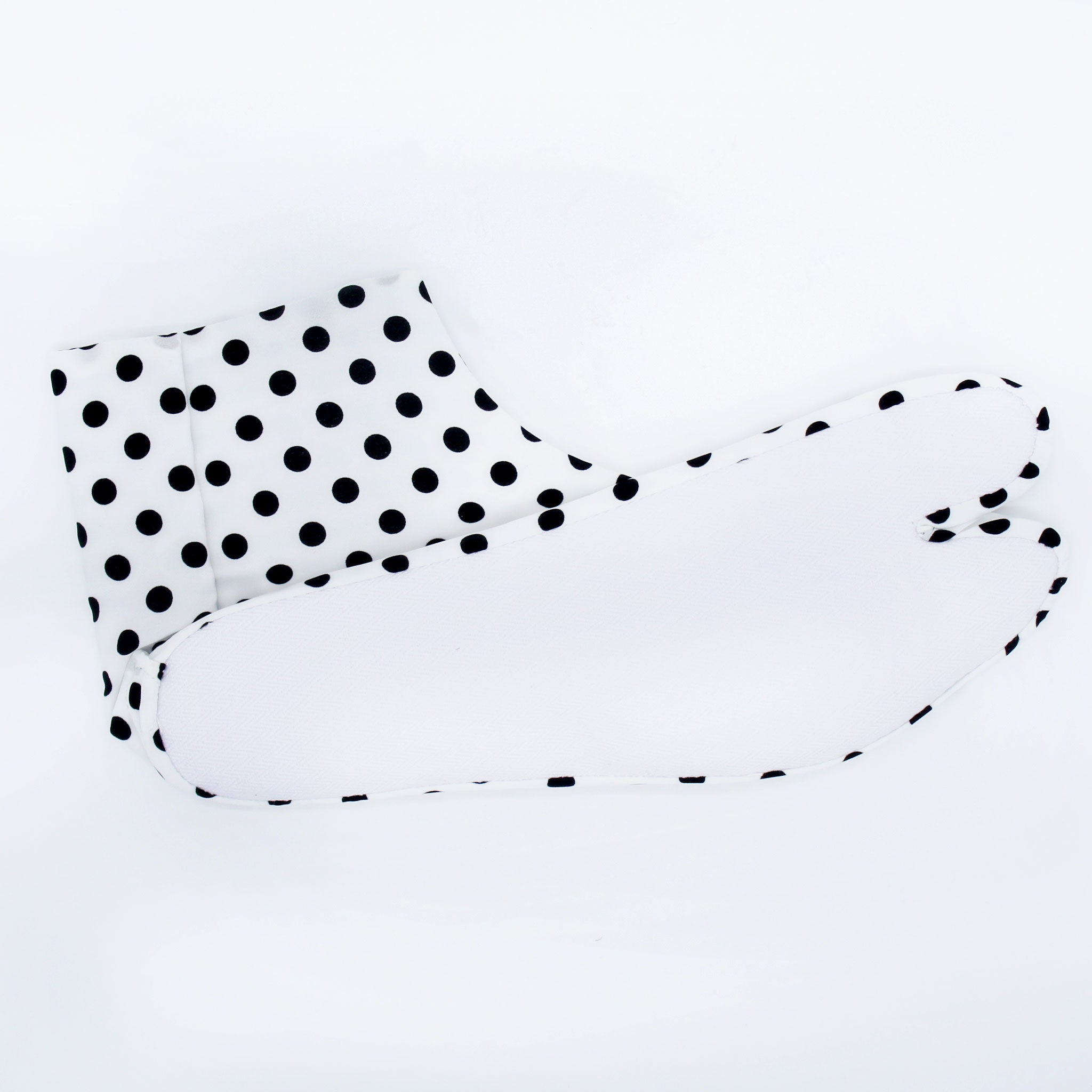 足袋 / ドット（白×黒）