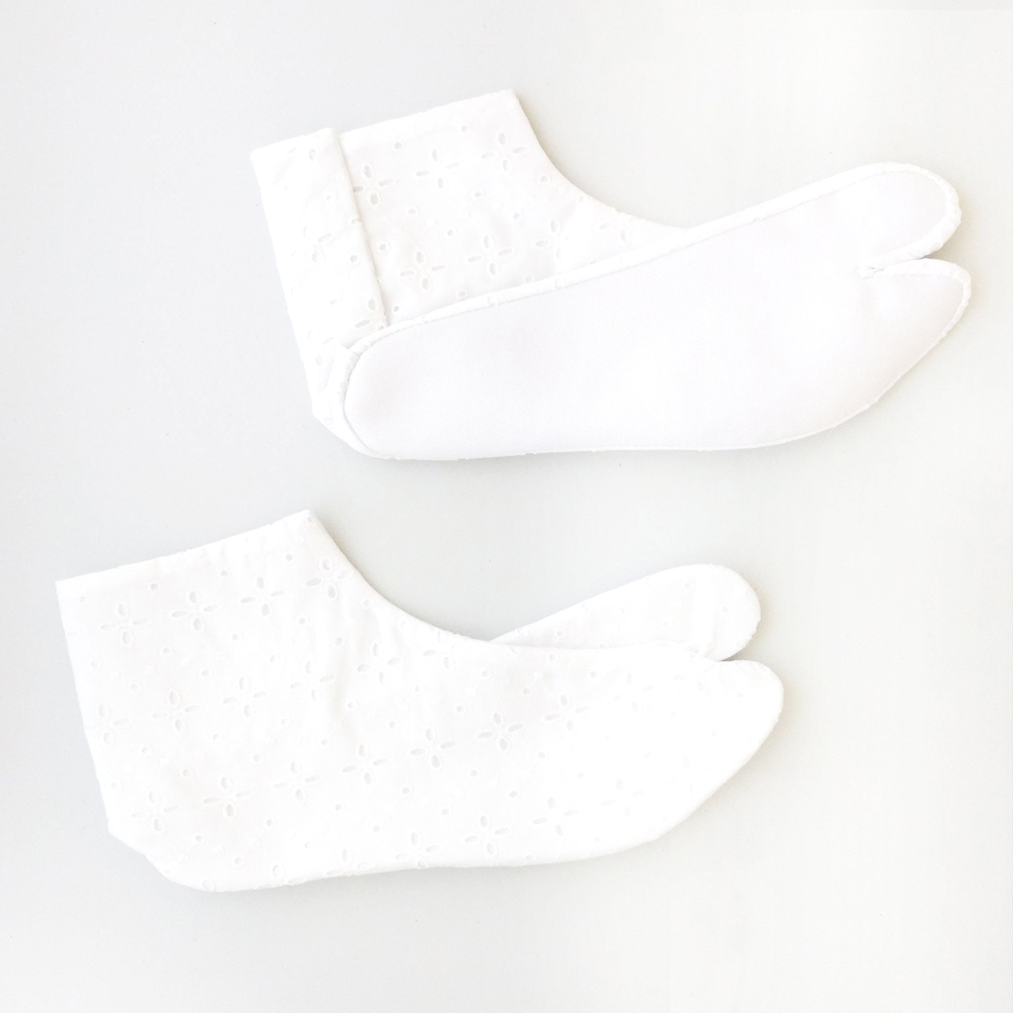 足袋 / コットンレース（ホワイト）